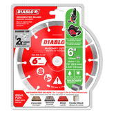 Diablo DMADS0600 6" Diamond Segmented Masonry Cut-Off Disc